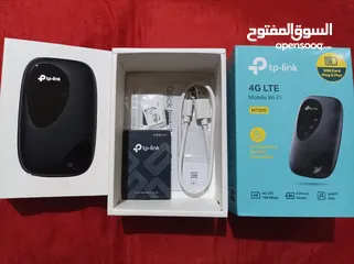  1 مودم TP-LINK محمول جديد يشغل عدن نت يمن موبايل 4G