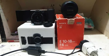  1 sony..zv-e10..4k +lens ..10-18 altra what