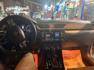  4 سكودا سوبير بانوراما فل الفل 2017 ترخيص 2016 ماطور 2000 ديزل 190 حصان اوتماتيك السيارة دهان شركة