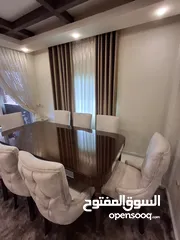  4 طاولة سفرة 8 كراسي جديده