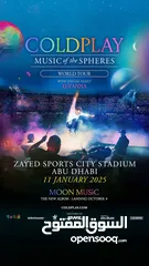  1 Coldplay abudhabi