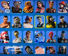  11 حساب Epic Games مميز  284 لعبة + 152 سكن Fortnite + (1200 V-Bucks )