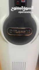  1 دفاية زيت موفرة للكهرباء Delonghi الأصلية الإيطالية – تدفئة سريعة وآمنة  للبيع