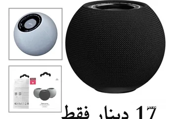  3 سماعة سبيكر أنيقة من ماركة TOTU على شكل كرة للحفلات بصوت ستيريو عالي