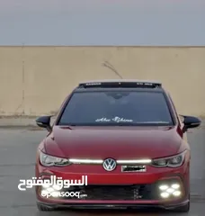  5 جولف gti mk8 بحالة الوكالة سعر لقطة لقطة