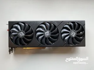  1 Amd 6800 powercolor 16 gb  مستعمل .. مختوم  حرارته على furmark بتوصل ل 70 درجة  السعر 275  دينار منه