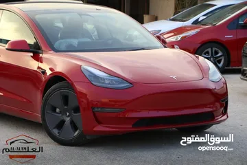  5 Tesla model 3خمري ميتلك 2023