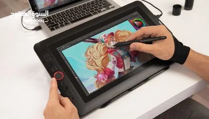  2 شاشة رسم / شاشة رسم ديجيتال  Xp-pen 15.6 pro شاشة رسم اكس بين برو عالية الدقة