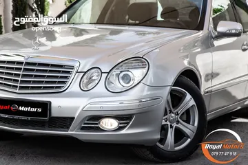  2 Mercedes E200 2007 Elegance    يمكن التمويل بالتعاون مع المؤسسات المعتمدة لدى