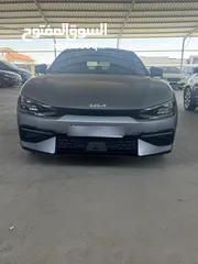 3 كيا EV6 GT LINE 2022 استخدام شخصي فحص كامل فل اعلى صنف جميع الموصفات وارد كوري لون خارجي وداخلي مميز
