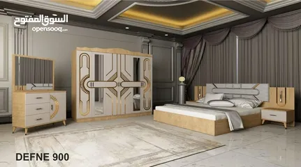  13 غرف نوم تركي 7 قطع مميزه شامل تركيب ودوشق مجاني
