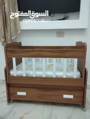  2 سرير اطفال هزاز