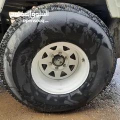  2 جنط 10.5 وكوشوك 35 اخو الجديد