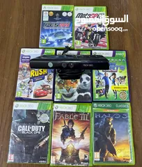  1 8 سيديهات xbox للبيع بحال الوكاله مع كاميرات ادفع بحق الله وشيل