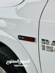  11 دودج رام ديزل لارامي 2018 كلين تايتل فل مسكر عداد 95 الف للبيع