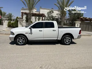  9 دوج رام ديزل دفع رباعي 2015 ( بق هورن ) حره جديد باسم المستورد