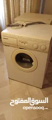  2 غساله ونشافه وتلفزيون عدد 2 للبيع