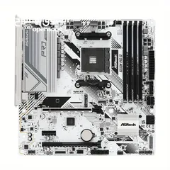  2 مذربورد اسروك جيمنج لمعالجات اي ام دي رايزن جيل 3000 - 5000 ASROCK B550M PRO SE DDR4/AMD RYZEN CPU