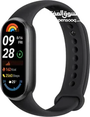  2 شاومي باند 9 الجديد بسعر ممتاز Xiaomi Smart mi Band 9 Midnight Black