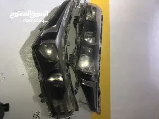  3 اضوية تويوتا كورولا موديل 2015عاكسه وكاله قزازه وكاله ياباني اصلي