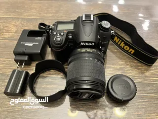  1 كاميرا Nikon 7000d احترافيه بسعر 275 شبه جديد