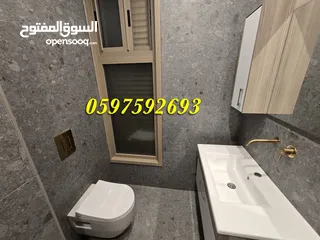  14 فيلا فاخرة ثلاثة طوابق للايجار ( للمؤسسات والسفارات ) مساحة 350 م رام الله - الطيرة