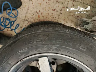  1 جنط و كوشوك قياس15  5براغي