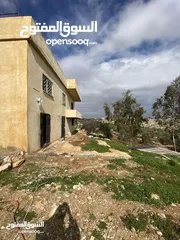  1 أرض مساحة 6دونمات مع بيت 230 متر