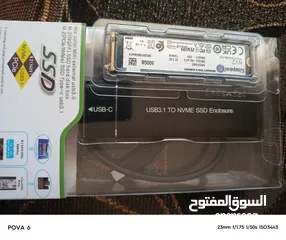  1 nvme m.2 500gb +external