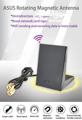  2 هوائي ASUS خارجي لتقوية إشارة الواي فاي الاصلي 100%100 وبسعر الحرق 200 شيكل فقط  موجود كمية كبيرة