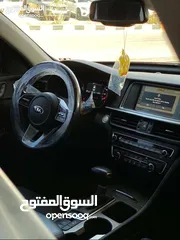  8 كيا اوبتيما اعلى صنف بحالة الوكالة موديل 2020 ممشى 61 الف مايل فحص 4 جيد غير مجمركة تصلح للأعفاءات