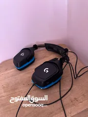  8 سماعة لوجيتك g432 logitech اصلية بحالة ممتازة جدا صوت نقي ومرتب 7.1 مع جميع المميزات وخامة ممتازة جد