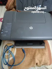  1 كمبيوتر مع طباعه hp