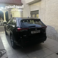  6 Toyota Rav4 model 2023  وارد الوكالة و ما زالت تحت الكفالة قطعت فقط 29 الف كيلو فحص كامل بلا حوادث