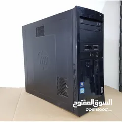  1 كمبيوتر hp i5 للبيع مع كرت شاشة gt 210 1gb