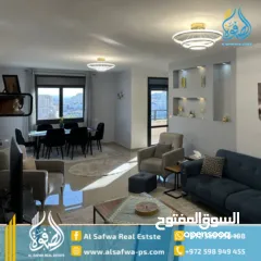  1 شقه مميزه للايجار المصايون قرب البنك العربي باطلاله جميله ومشمسه من كل الجهات