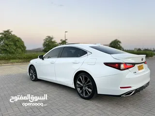  4 Lexus es35 f sport 2019 ألفل أبشاًً