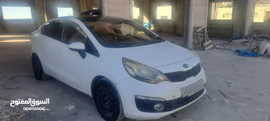  3 كيا برايد  2015 مكسو عليها  3 سنين ترخيص