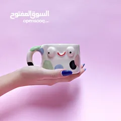  9 el yapimi sermicأكواب سيراميكيه صناعة يدوية بجودة عالية وتصاميم فريدة handmad ceramic mug iran