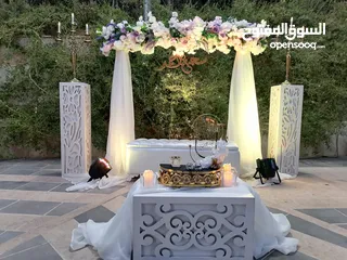  6 كوشات فاخرة للإيجار للأعراس والخطوبة (عمان)