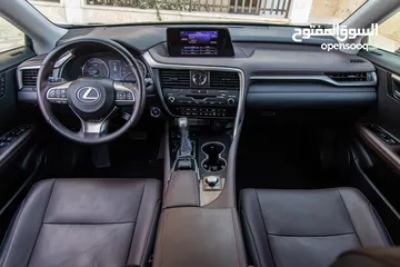  18 Lexus Rx450hl 2018 hybrid   السيارة وارد و بحالة الوكالة