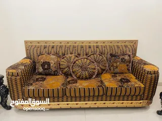  3 VVIP khaleeji sofa set for living room or guest room for SALE