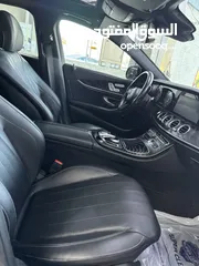  14 مرسيدس E300 موديل 2019 AMG اصلي ( بنزين )  فل كامل بانوراما بحالة الوكاله بسعر مغري جداا