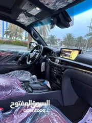  6 لكزس LXS 570  2020   بلاك ديشن الكورو