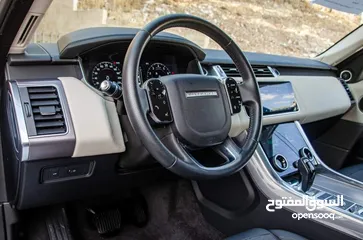  6 Range Rover Sport Hse Plug in hybrid 2018 بحالة الوكالة