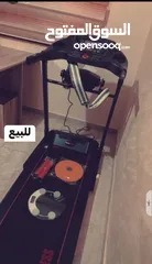  1 جهاز مشي مع جهاز تنحيف بطن و الخواصر