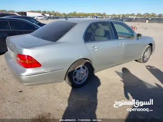  5 Lexus LS430 Model 2001 Color silver interior Beige USA Used car Now available in UAE