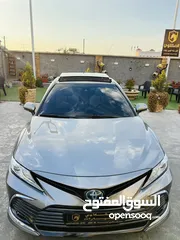  1 لمتد بنوراما وارد الشركه اعلى صنف . Toyota Camry GLE Hybrid2021.ركز ع الون الفخم