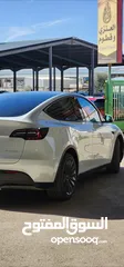  7 Tesla modle Y دول ماتور لونج رينج جمرك جديد موديل : 2022 فحص كامل تقطع في الشحنة 550