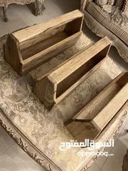  2 معالف دجاج خشبية - صناعة يدوية